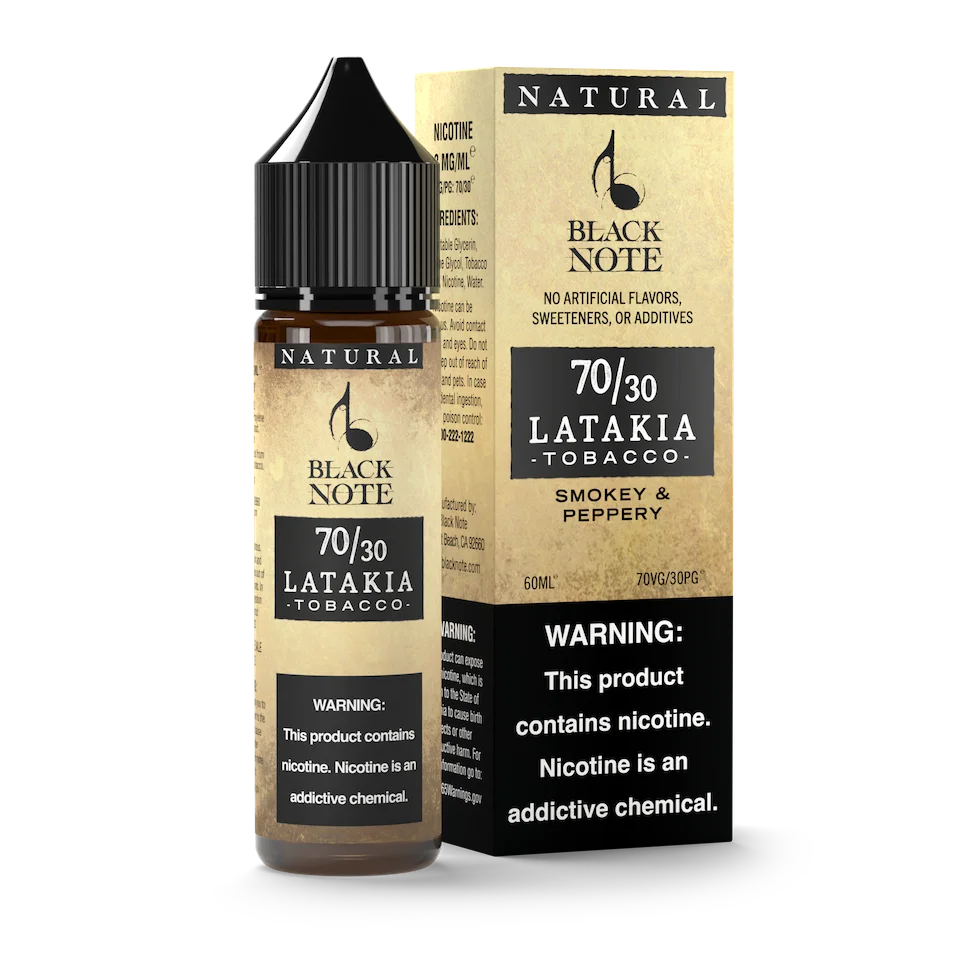 BLACK NOTE 60ML - LATAKIA TOBACCO