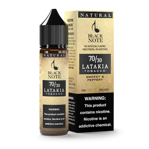 BLACK NOTE 60ML - LATAKIA TOBACCO
