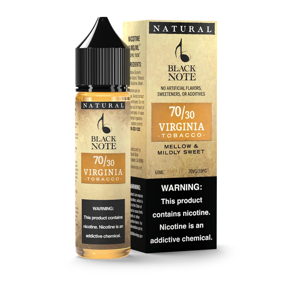 BLACK NOTE 60ML - VIRGINIA