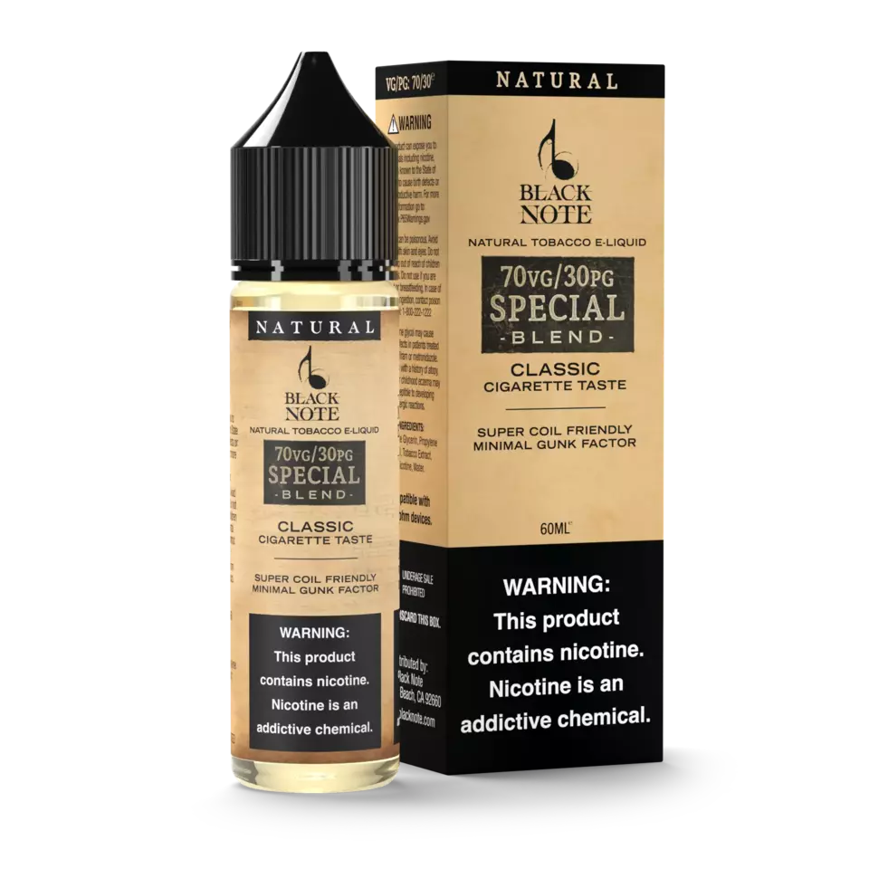 BLACK NOTE 60ML - SPECIAL BLEND