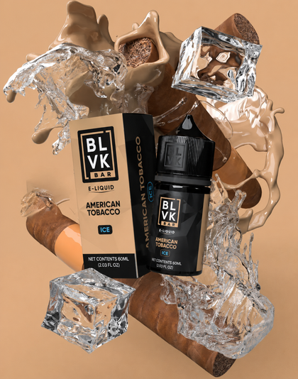 BLVK UNICORN – AMERICAN TOBACCO ICE (0MG – 60ML)