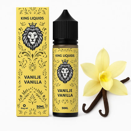 VANILLA - VANILJE KING LIQUIDS 30ML / 0MG