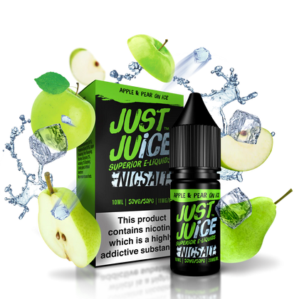 JUST JUICE SALTS - APPLE PEAR ON ICE 20MG