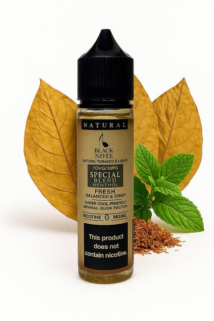 BLACK NOTE 60ML -  SPECIAL MENTHOL BLEND