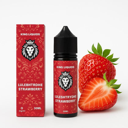 STRAWBERRY - LULESHTRYDHE KING LIQUIDS 30ML / 0MG