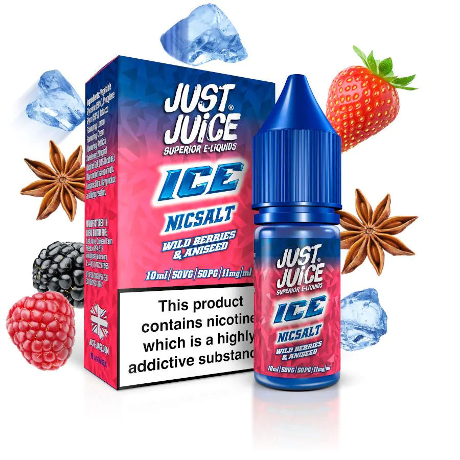 JUST JUICE SALTS - WILD BERRIES ANISEED 20MG