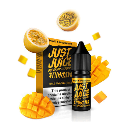 JUST JUICE SALTS - MANGO PASSION FRUIT 20MG