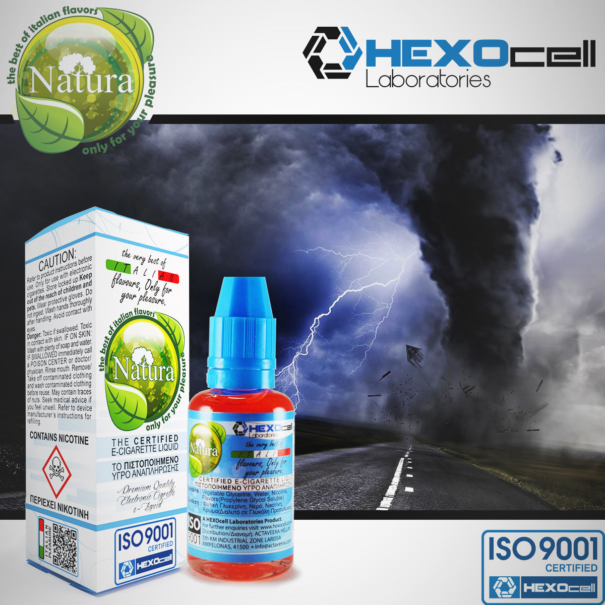 ELIQUID - NATURA 30ML - DARK STORM